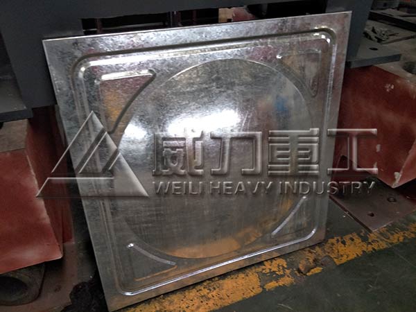 不銹鋼水箱板成型壓力機(jī)試壓產(chǎn)品